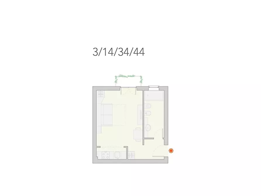 Immagine 10 di Appartamento in affitto  in Via Sigieri a Milano