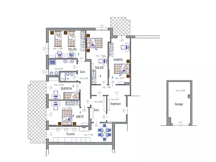 Immagine 8 di Camera in affitto  in Via Palermo a Padova