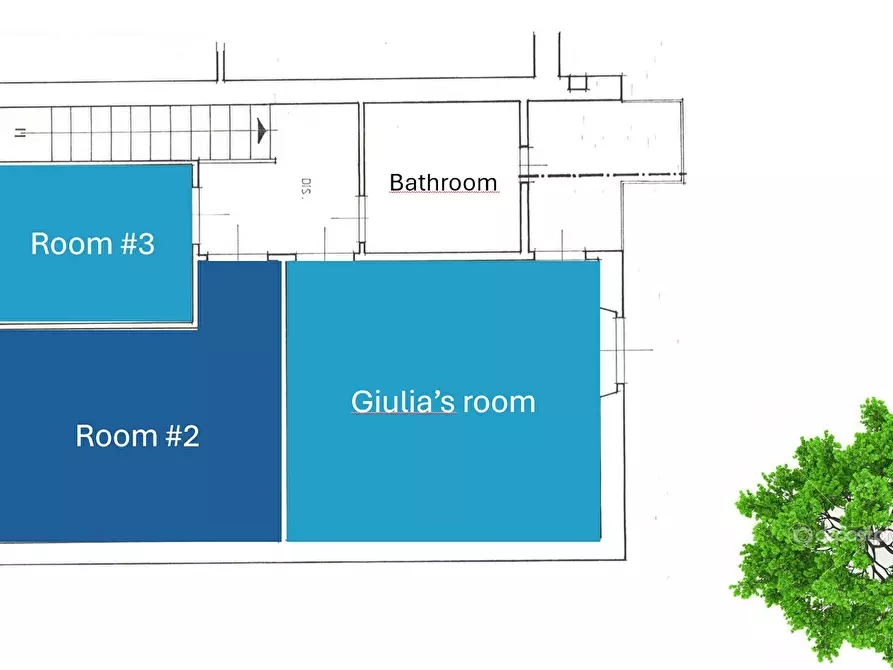 Immagine 10 di Camera in affitto  in Via Andrea Costa a Pisa