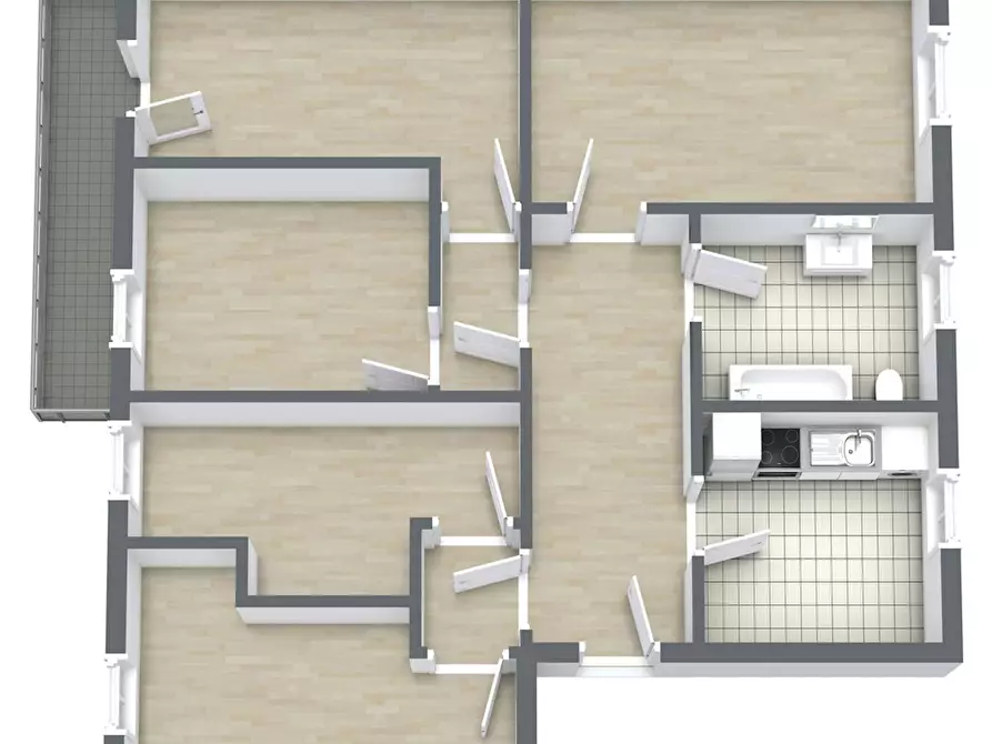 Immagine 7 di Camera in affitto  in Grünwalder Straße a München