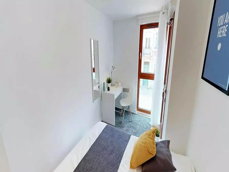 Immagine 4 di Camera in affitto  in Rue Jeanne d'Arc a Lille