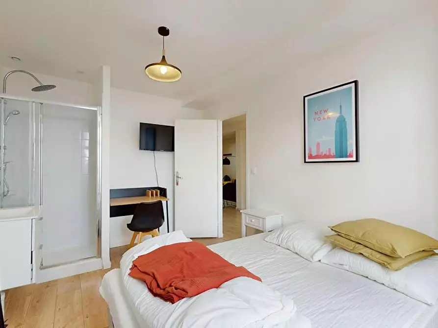 Immagine 2 di Camera in affitto  in Rue Richard Lenoir a Roubaix