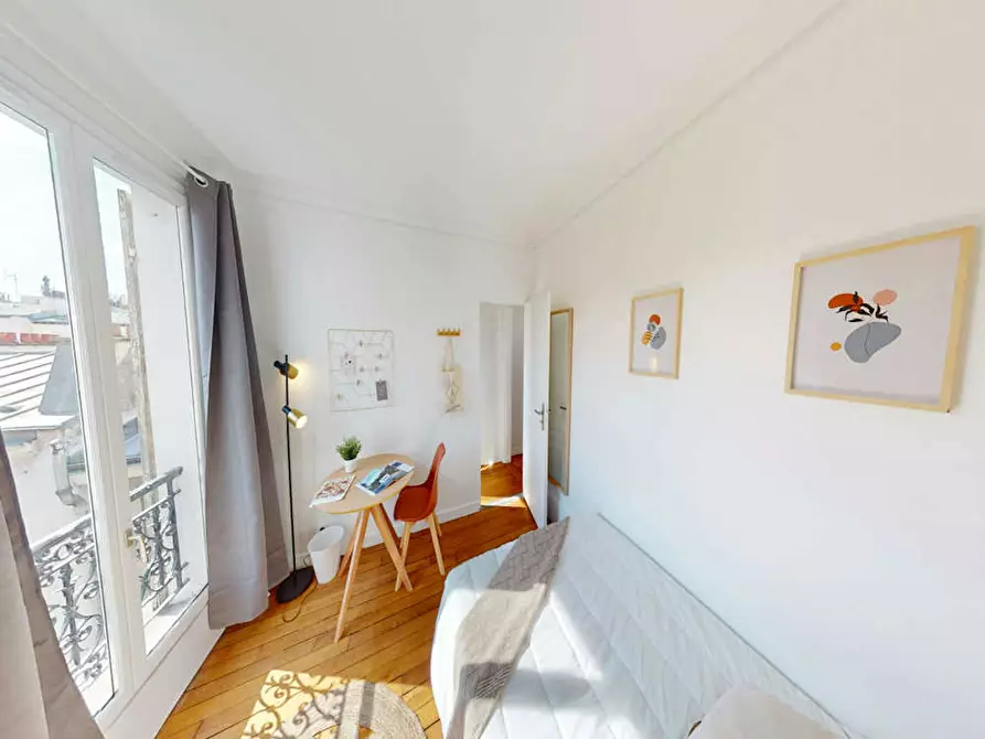 Immagine 3 di Camera in affitto  in Rue des Cloys a Paris 18