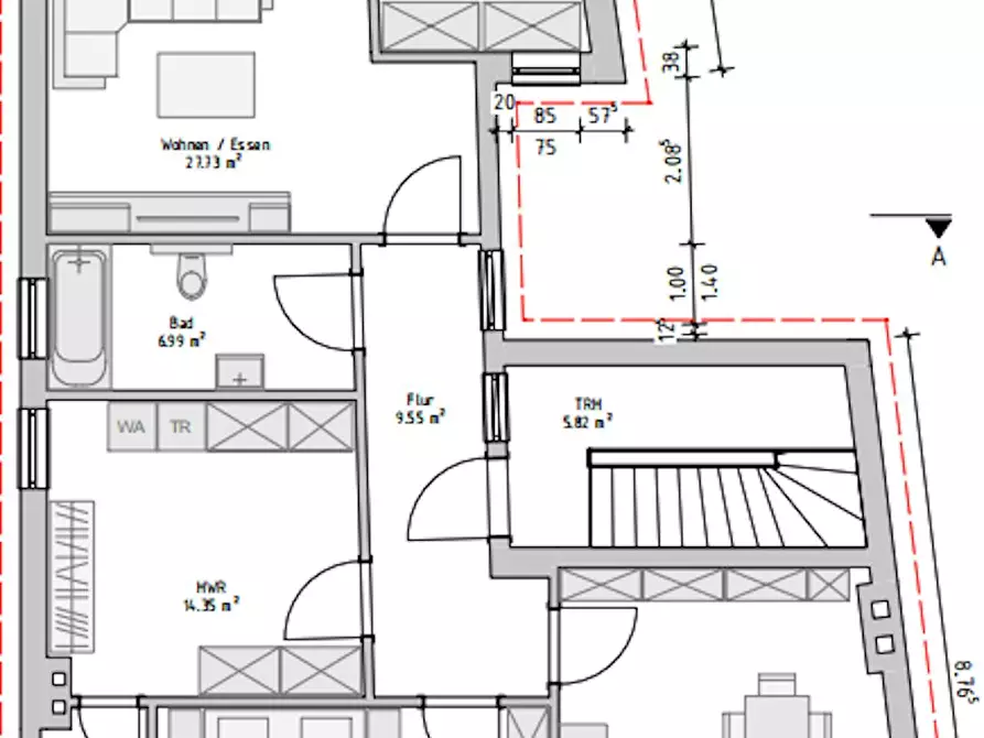 Immagine 1 di Appartamento in affitto  in Krahnstraße a Osnabrück