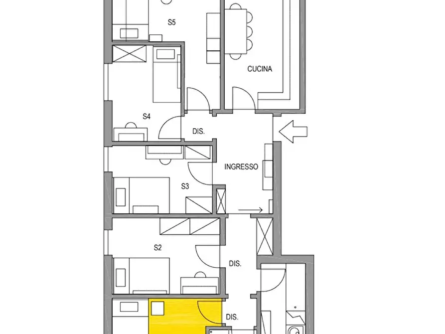 Immagine 7 di Camera in affitto  in Via Agrigento a Padova