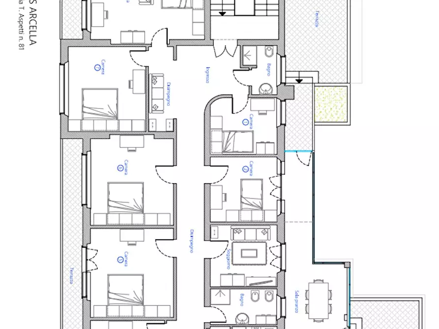 Immagine 3 di Camera in affitto  in Via Tiziano Aspetti a Padova