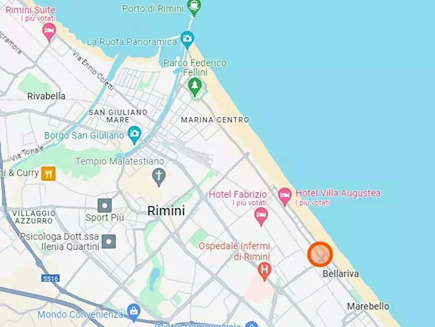 Immagine 4 di Camera in affitto  in Via Gabriello Chiabrera a Rimini