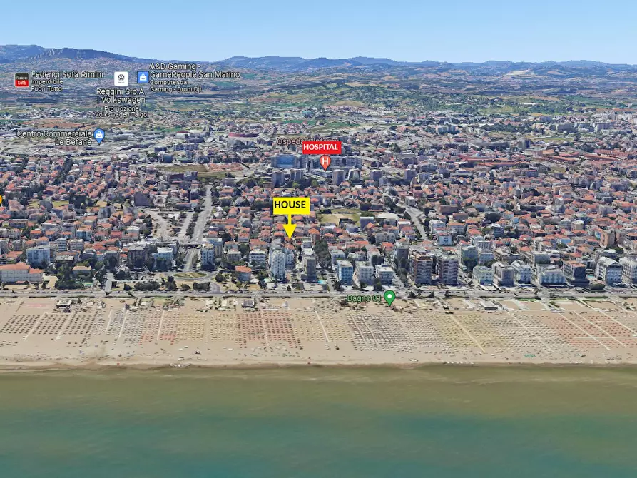 Immagine 5 di Camera in affitto  in Via Gabriello Chiabrera a Rimini