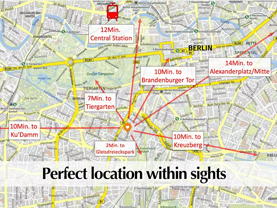 Immagine 7 di Appartamento in affitto  in Körnerstraße a Berlin