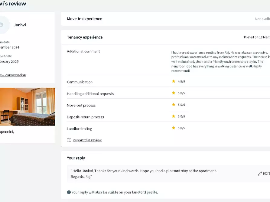 Immagine 10 di Camera in affitto  in Via Appennini a Milano