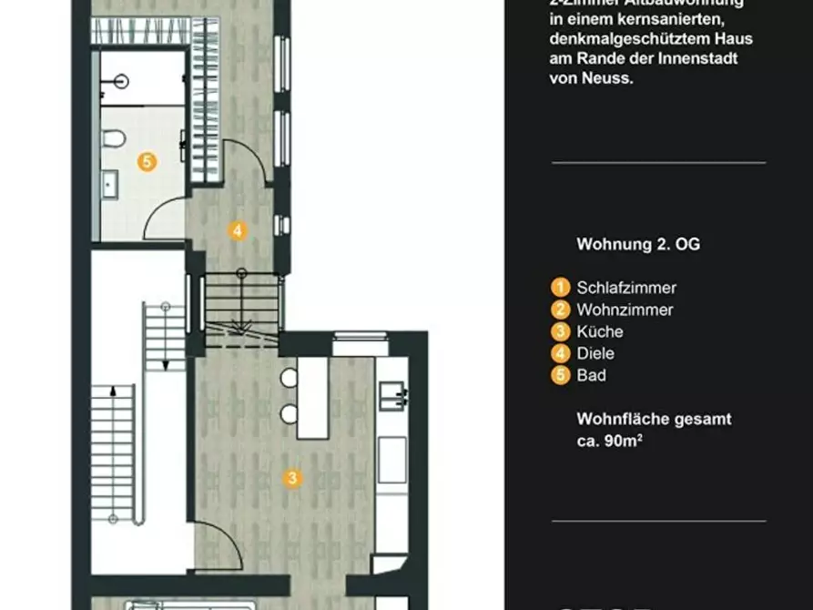 Immagine 8 di Appartamento in affitto  in Breite Straße a Neuss