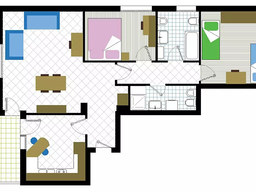 Immagine 2 di Camera condivisa in affitto  in Via G. Dupré a Padova