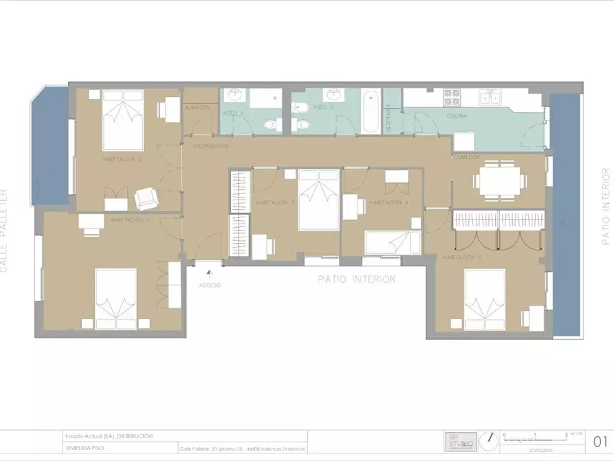 Immagine 2 di Camera in affitto  in Carrer del Palleter a Valencia