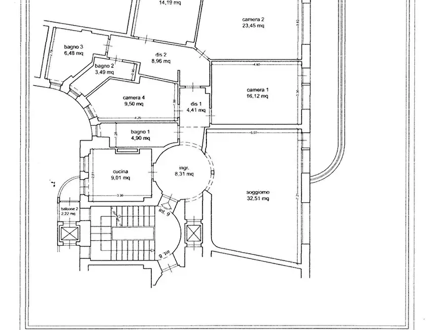 Immagine 3 di Camera in affitto  in Via Guidubaldo del Monte a Roma