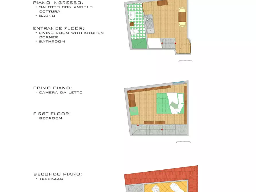 Immagine 2 di Appartamento in affitto  in Via Umberto I a Chiusanico