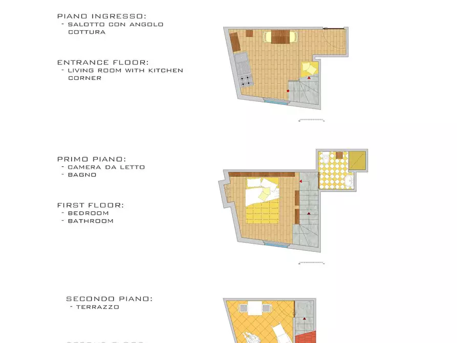 Immagine 3 di Appartamento in affitto  in Via Umberto I a Chiusanico