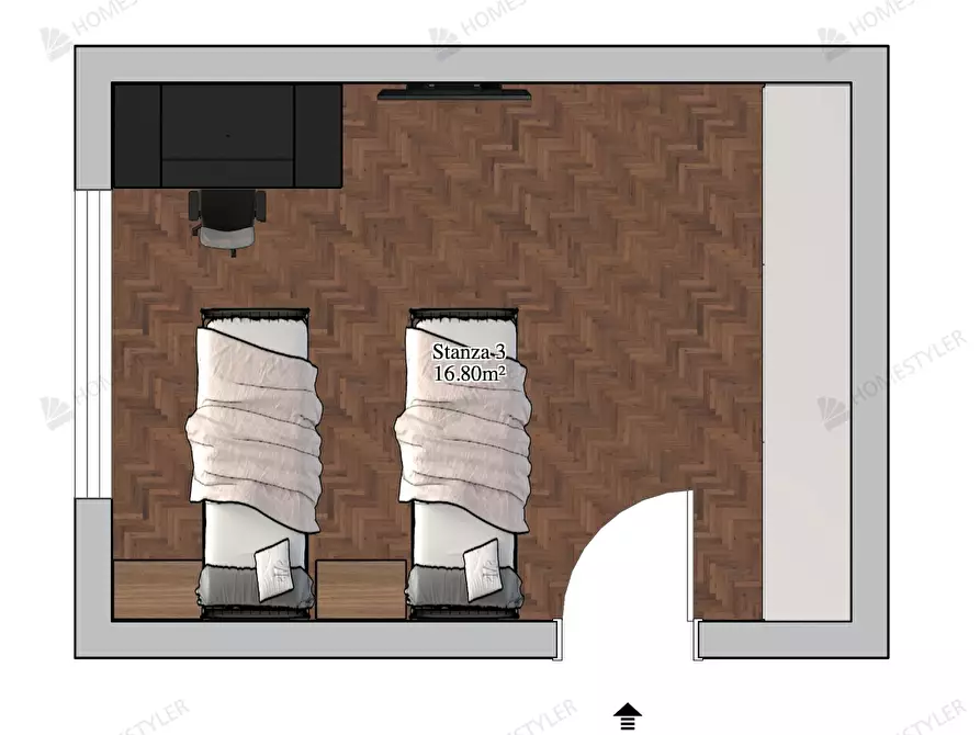 Immagine 2 di Camera in affitto  in Via Ignazio Guidi a Roma