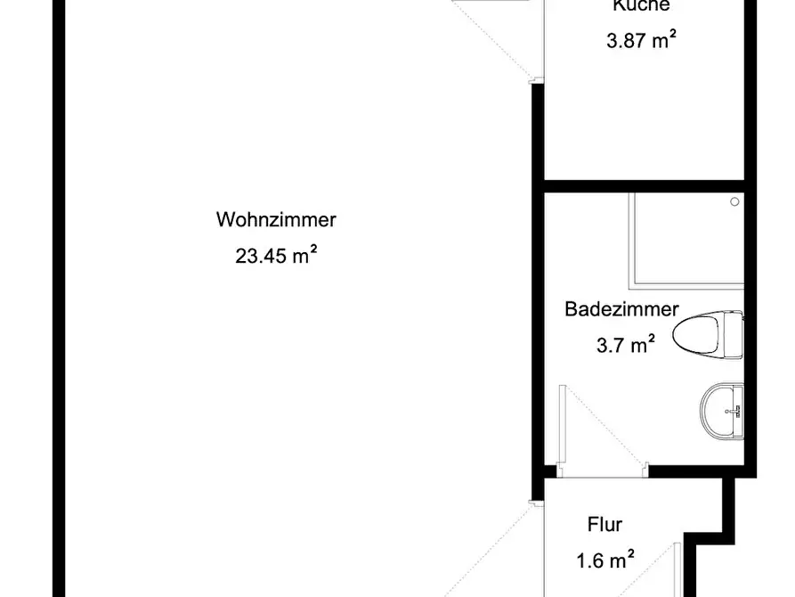 Immagine 1 di Appartamento in affitto  in Bilker Allee a Düsseldorf