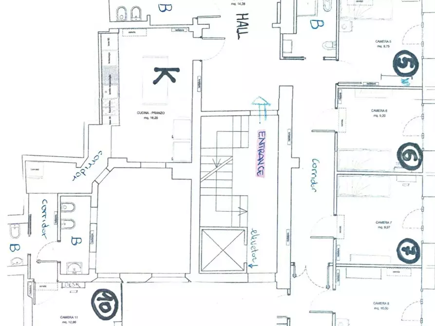 Immagine 9 di Camera in affitto  in Via Ugo Bassi a Bologna