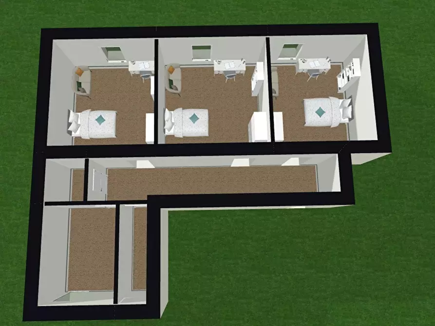 Immagine 2 di Camera in affitto  in Via Aleardo Aleardi a Roma