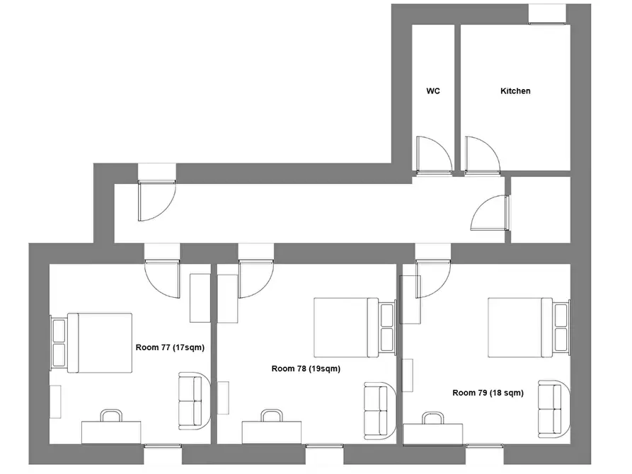 Immagine 1 di Camera in affitto  in Via Aleardo Aleardi a Roma