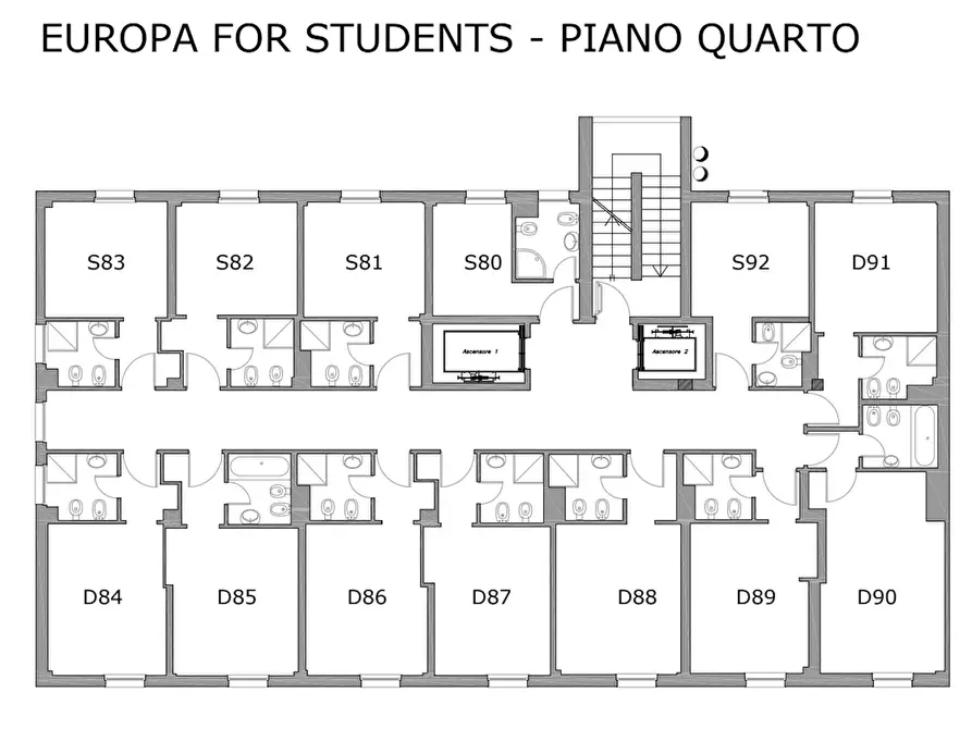 Immagine 9 di Camera in affitto  in Corso Felice Cavallotti a Novara