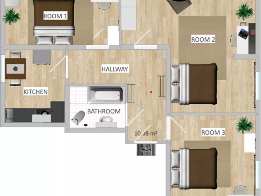 Immagine 1 di Camera in affitto  in Almbachstraße a München