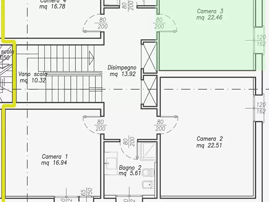 Immagine 10 di Camera in affitto  in Via Romita a Bologna