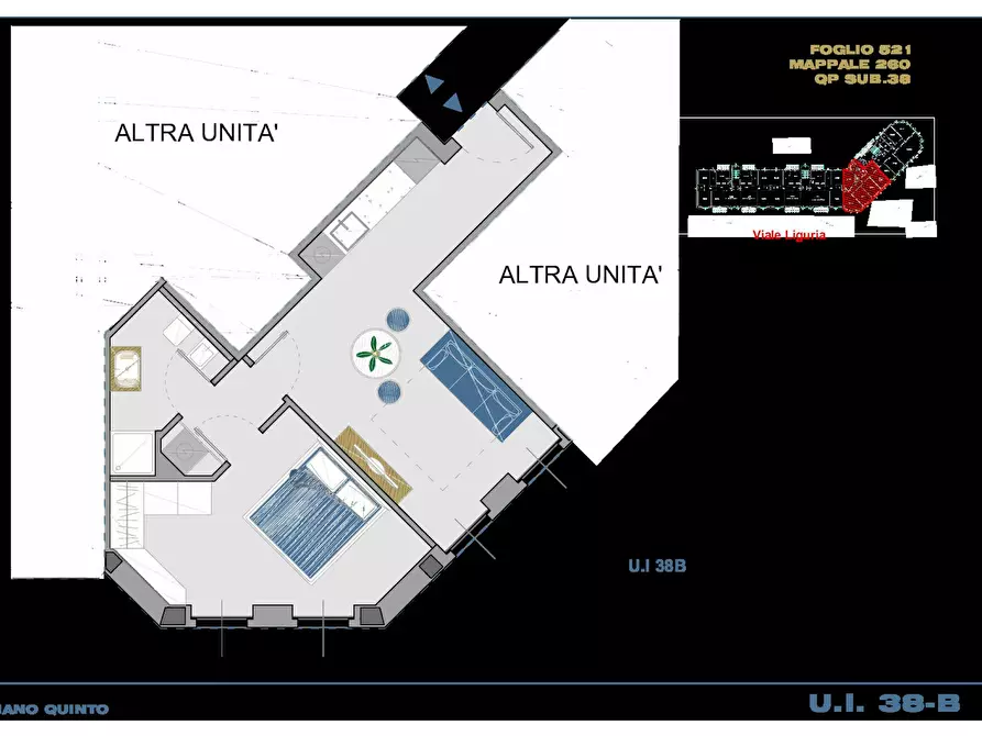 Immagine 4 di Appartamento in affitto  in Via Spezia a Milano
