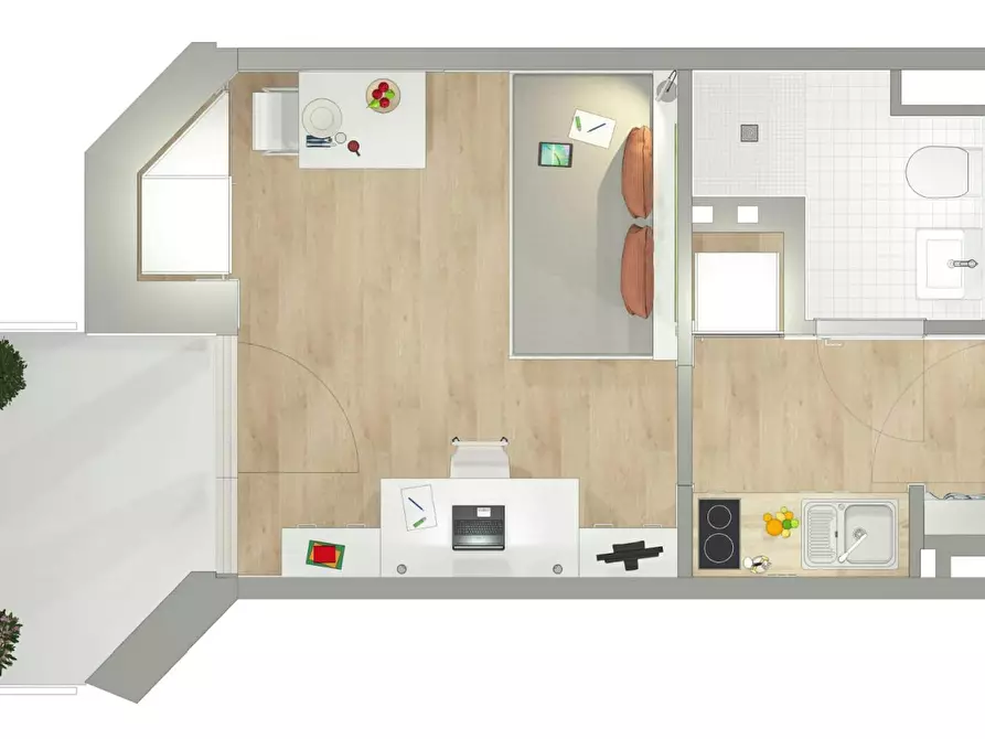 Immagine 8 di Appartamento in affitto  in Constanze-Hallgarten-Straße a München