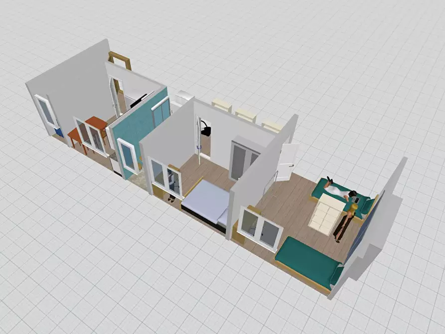 Immagine 1 di Camera in affitto  in Via Conte di Carmagnola a Roma