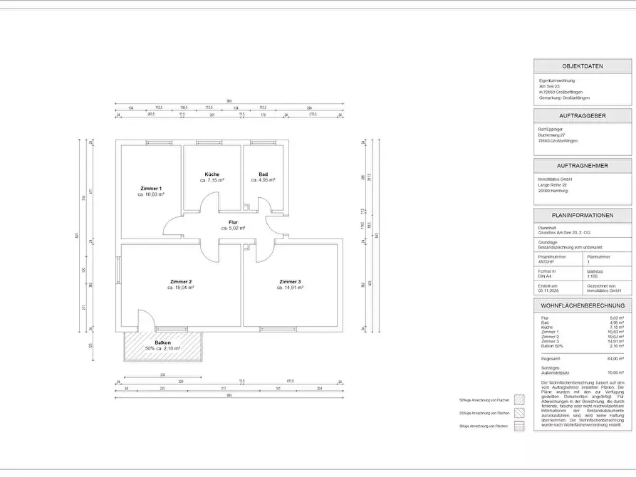 Immagine 9 di Camera in affitto  in am See a Großbettlingen