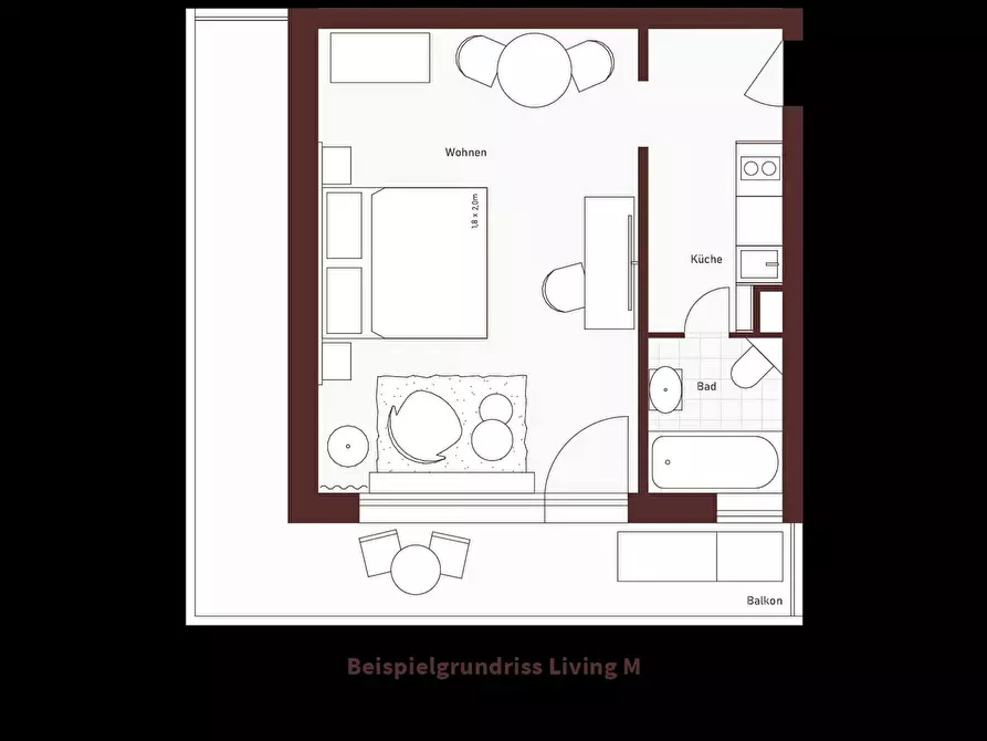 Immagine 2 di Appartamento in affitto  in Spessartring a Darmstadt