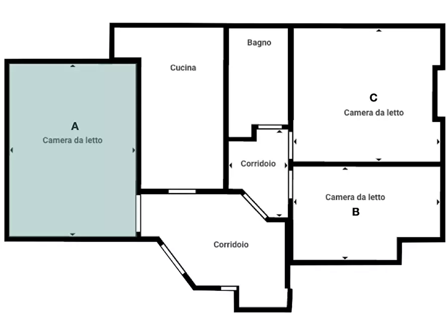 Immagine 5 di Camera in affitto  in Via Pataro Buzzaccarini a Padova