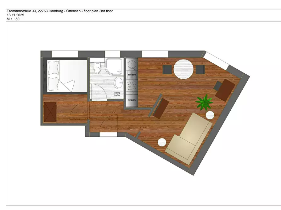 Immagine 9 di Casa indipendente in affitto  in Erdmannstraße a Hamburg