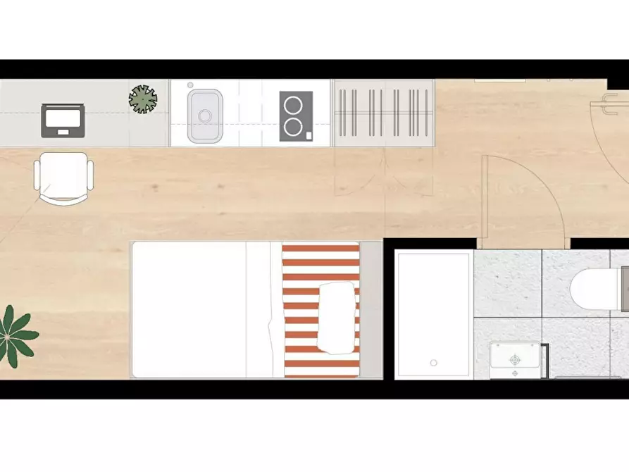 Immagine 1 di Appartamento in affitto  in Avinguda del Port a Valencia