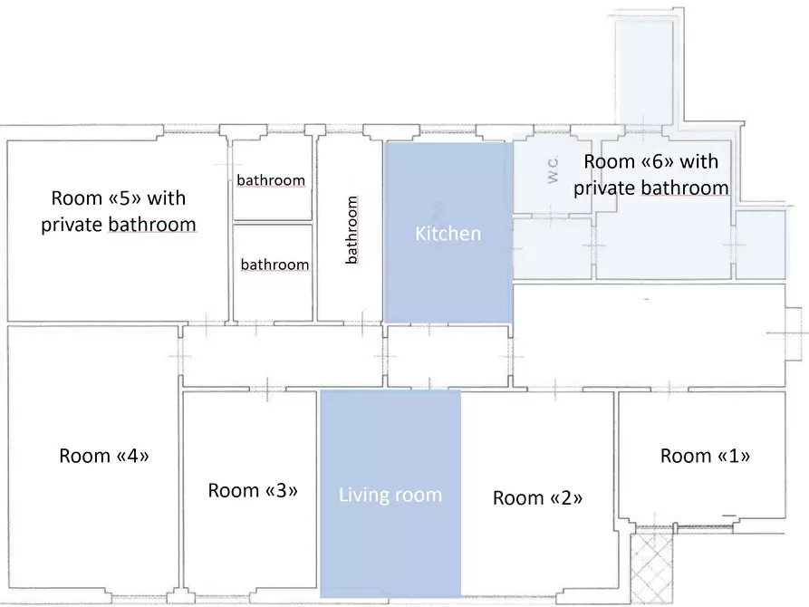 Immagine 9 di Camera in affitto  in Via San Giuseppe Benedetto Cottolengo a Pisa