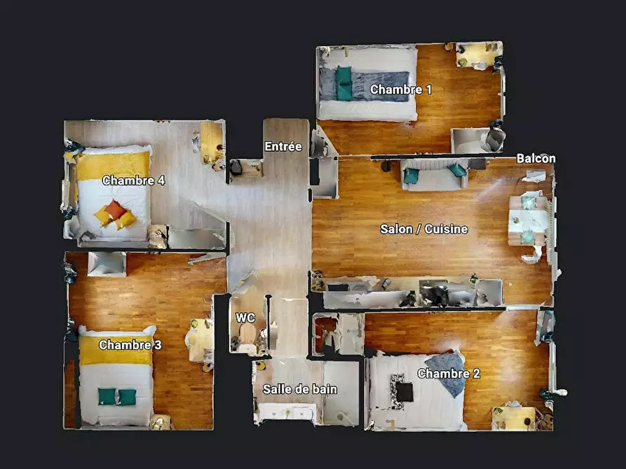 Immagine 10 di Camera in affitto  in Cours Docteur Jean Damidot a Villeurbanne