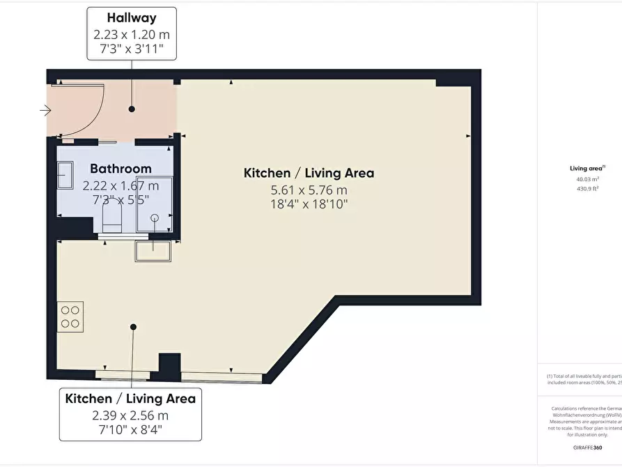 Immagine 10 di Appartamento in affitto  in Emdener Straße a Berlin