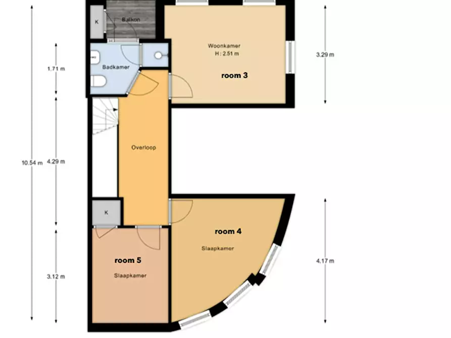 Immagine 6 di Camera in affitto  in Rederijkerstraat a 's-Gravenhage