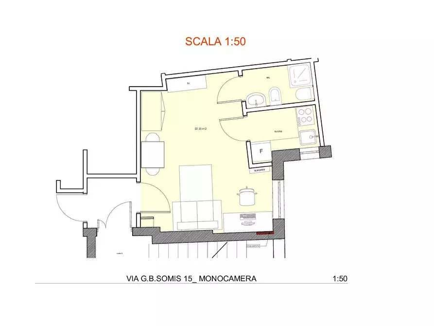 Immagine 9 di Appartamento in affitto  in Via Giovanni Battista Somis a Roma