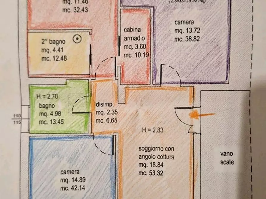 Immagine 1 di Camera in affitto  in Via Col Berretta a Padova