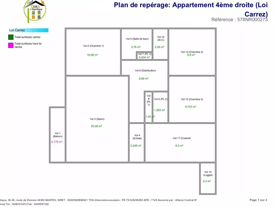 Immagine 9 di Camera in affitto  in Rue de l'Hippodrome a Nantes