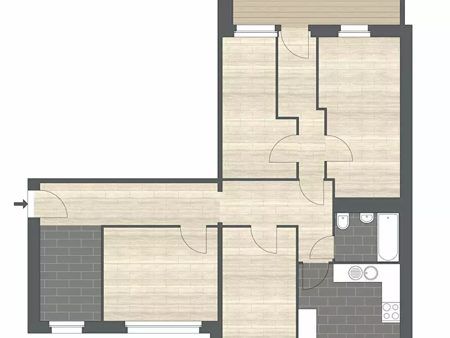 Immagine 2 di Appartamento in affitto  in Marchwitzastraße a Berlin