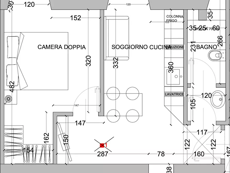Immagine 1 di Appartamento in affitto  in Viale Tibaldi a Milano
