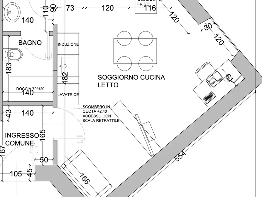 Immagine 2 di Appartamento in affitto  in Viale Tibaldi a Milano
