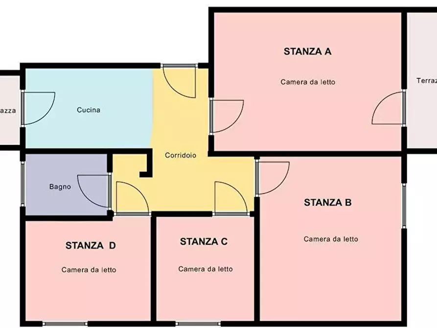 Immagine 8 di Camera in affitto  in Via Trento a Venezia