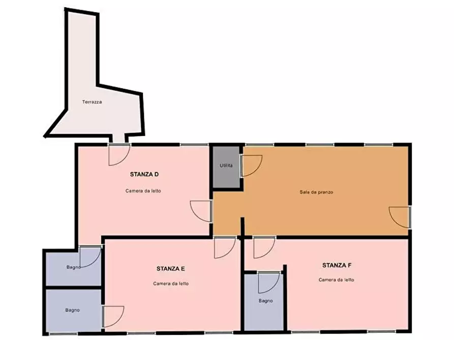 Immagine 10 di Camera in affitto  in Calle Loredan a Venezia