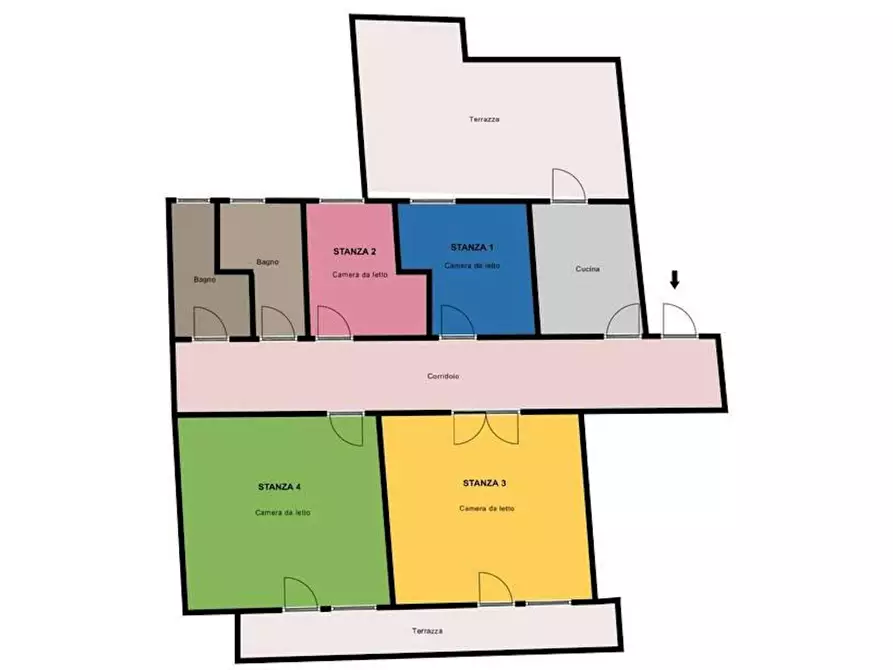 Immagine 6 di Camera in affitto  in Via Giosuè Carducci a Venezia