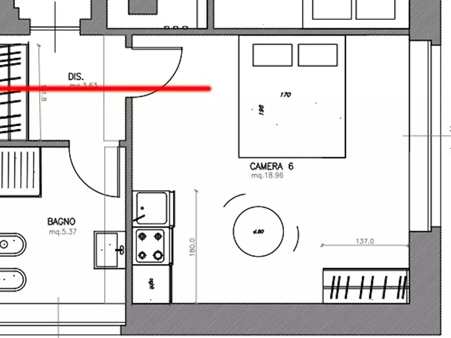 Immagine 1 di Appartamento in affitto  in Via San Pio V a Torino